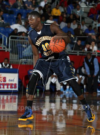 Thumbnail 1 in Prestonwood Christian vs. Madison Prep Academy (Thanksgiving Hoopfest) photogallery.