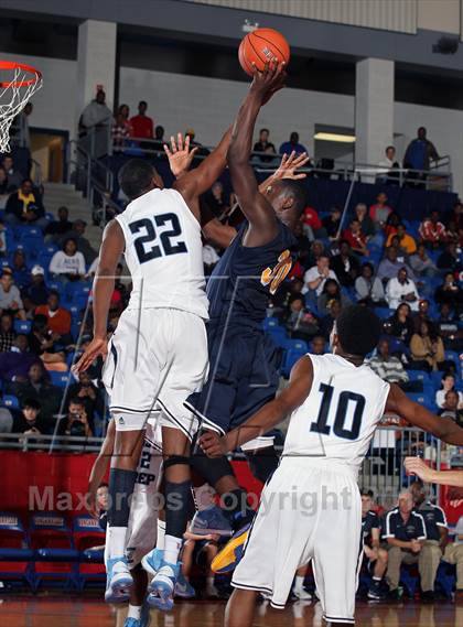 Thumbnail 3 in Prestonwood Christian vs. Madison Prep Academy (Thanksgiving Hoopfest) photogallery.