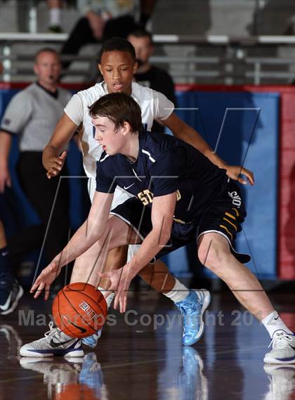 Thumbnail 2 in Prestonwood Christian vs. Madison Prep Academy (Thanksgiving Hoopfest) photogallery.