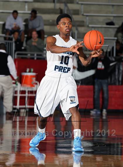 Thumbnail 1 in Prestonwood Christian vs. Madison Prep Academy (Thanksgiving Hoopfest) photogallery.