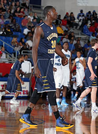 Thumbnail 1 in Prestonwood Christian vs. Madison Prep Academy (Thanksgiving Hoopfest) photogallery.