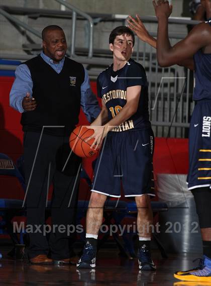 Thumbnail 1 in Prestonwood Christian vs. Madison Prep Academy (Thanksgiving Hoopfest) photogallery.