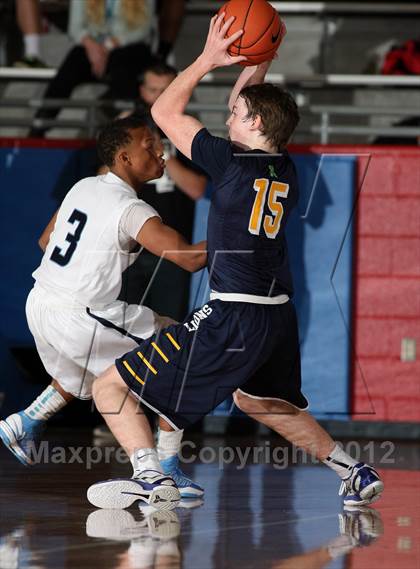 Thumbnail 2 in Prestonwood Christian vs. Madison Prep Academy (Thanksgiving Hoopfest) photogallery.