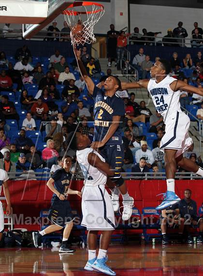 Thumbnail 1 in Prestonwood Christian vs. Madison Prep Academy (Thanksgiving Hoopfest) photogallery.