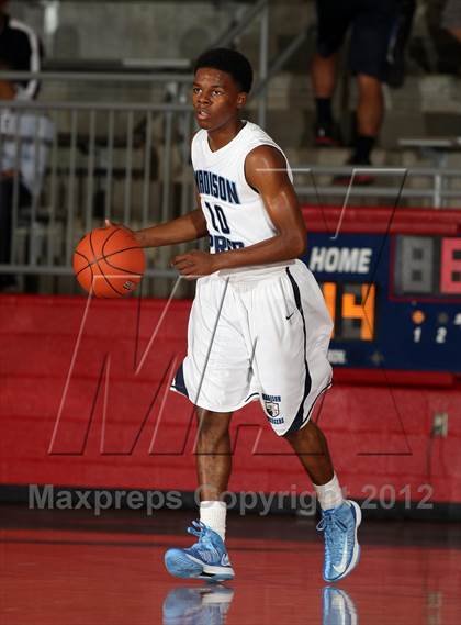 Thumbnail 3 in Prestonwood Christian vs. Madison Prep Academy (Thanksgiving Hoopfest) photogallery.