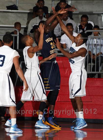 Thumbnail 2 in Prestonwood Christian vs. Madison Prep Academy (Thanksgiving Hoopfest) photogallery.