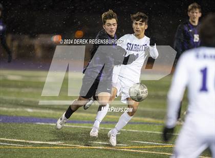 Thumbnail 3 in Stargate School vs Holy Family (CHSAA 3A Playoffs Round 2) photogallery.