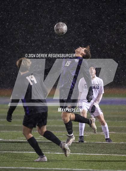 Thumbnail 2 in Stargate School vs Holy Family (CHSAA 3A Playoffs Round 2) photogallery.