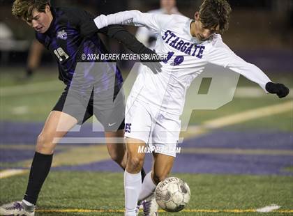 Thumbnail 2 in Stargate School vs Holy Family (CHSAA 3A Playoffs Round 2) photogallery.