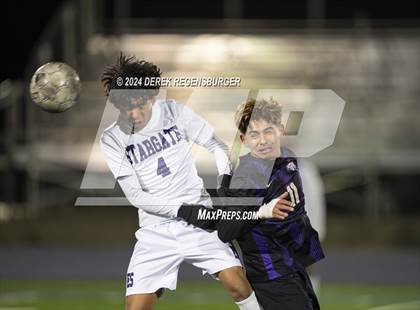 Thumbnail 1 in Stargate School vs Holy Family (CHSAA 3A Playoffs Round 2) photogallery.