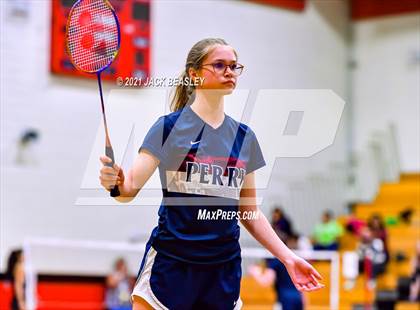 Thumbnail 1 in AIA D1 Badminton Team Championship photogallery.