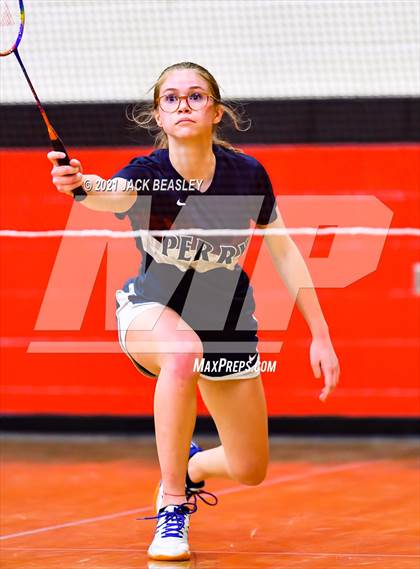 Thumbnail 2 in AIA D1 Badminton Team Championship photogallery.