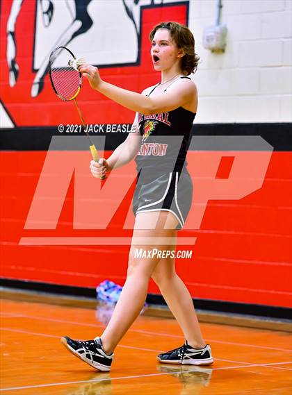 Thumbnail 1 in AIA D1 Badminton Team Championship photogallery.