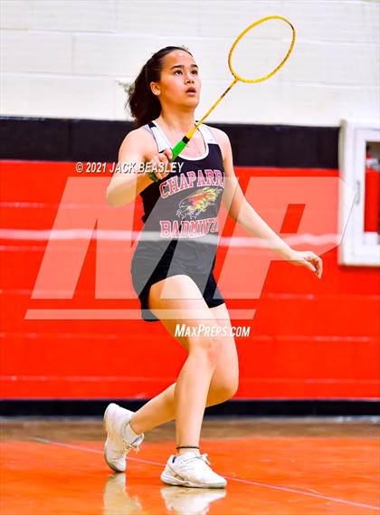 Thumbnail 2 in AIA D1 Badminton Team Championship photogallery.