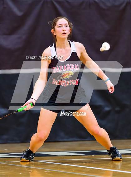Thumbnail 1 in AIA D1 Badminton Team Championship photogallery.