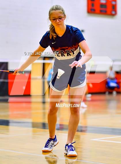 Thumbnail 2 in AIA D1 Badminton Team Championship photogallery.