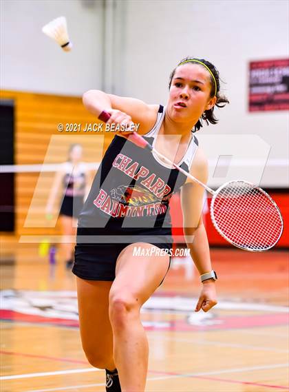Thumbnail 1 in AIA D1 Badminton Team Championship photogallery.