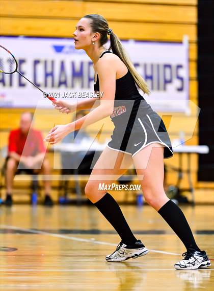 Thumbnail 2 in AIA D1 Badminton Team Championship photogallery.