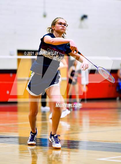 Thumbnail 2 in AIA D1 Badminton Team Championship photogallery.
