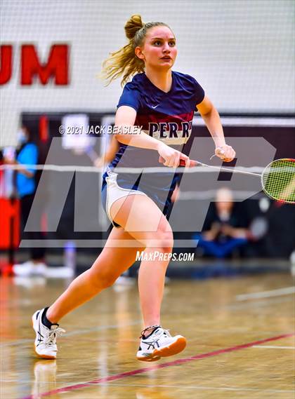 Thumbnail 2 in AIA D1 Badminton Team Championship photogallery.