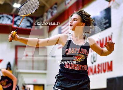 Thumbnail 1 in AIA D1 Badminton Team Championship photogallery.