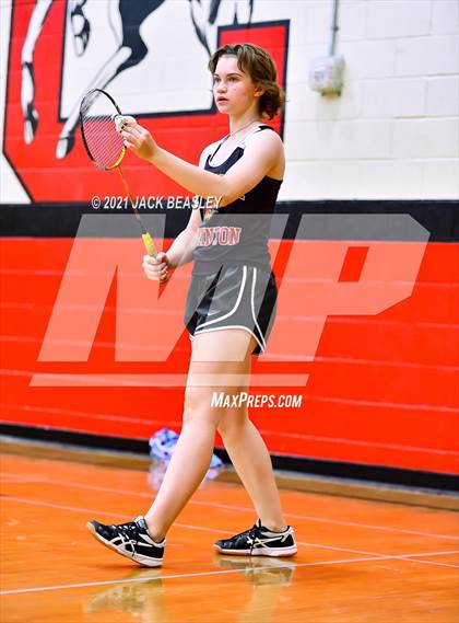 Thumbnail 1 in AIA D1 Badminton Team Championship photogallery.