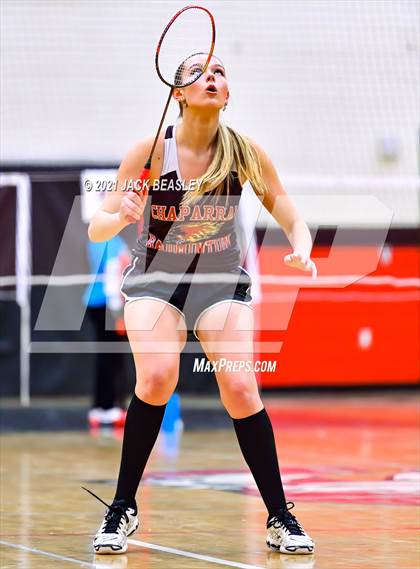 Thumbnail 2 in AIA D1 Badminton Team Championship photogallery.