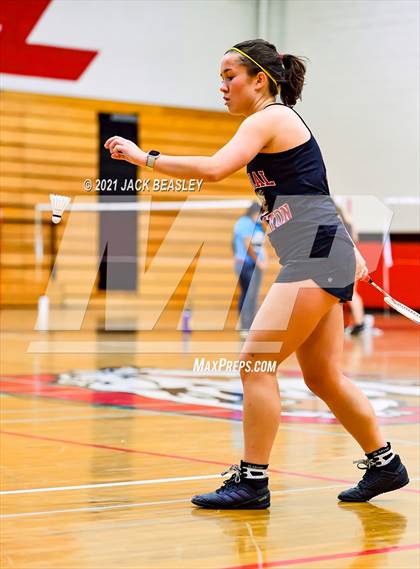 Thumbnail 2 in AIA D1 Badminton Team Championship photogallery.