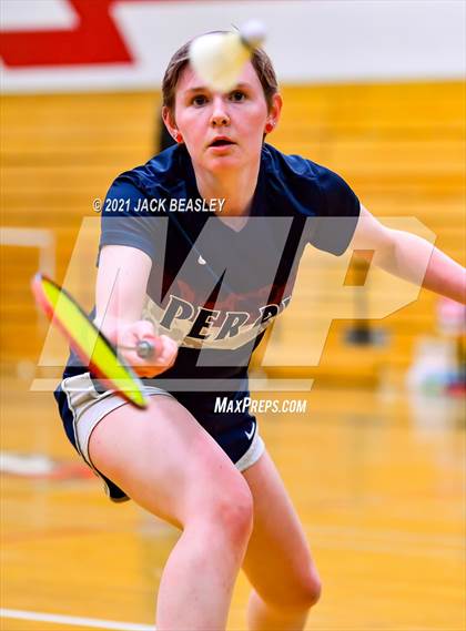 Thumbnail 3 in AIA D1 Badminton Team Championship photogallery.