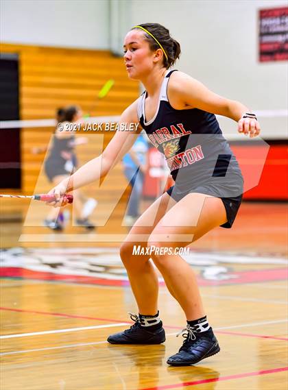 Thumbnail 1 in AIA D1 Badminton Team Championship photogallery.