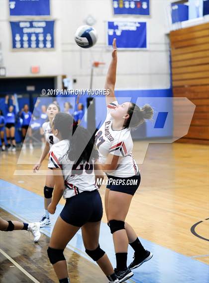 Thumbnail 2 in Bayport-Blue Point vs. St Francis Prep (Long Beach Invitational) photogallery.