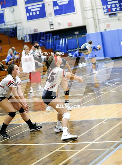 Thumbnail 3 in Bayport-Blue Point vs. St Francis Prep (Long Beach Invitational) photogallery.