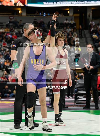 Thumbnail 3 in CHSAA State Championship - 4A 3rd Round Consolation photogallery.