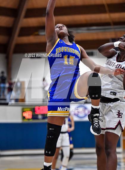 Thumbnail 1 in Brownsboro vs. Liberty-Eylau (UIL 4A Region 2 Area Playoff) photogallery.