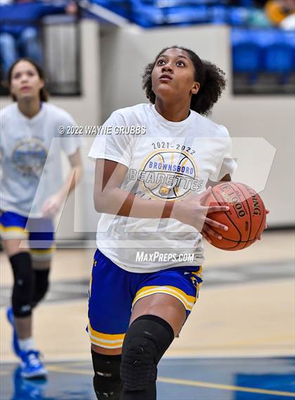 Thumbnail 1 in Brownsboro vs. Liberty-Eylau (UIL 4A Region 2 Area Playoff) photogallery.