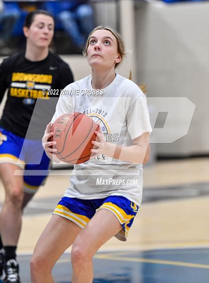 Thumbnail 2 in Brownsboro vs. Liberty-Eylau (UIL 4A Region 2 Area Playoff) photogallery.
