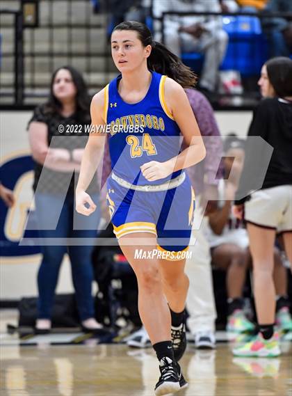Thumbnail 2 in Brownsboro vs. Liberty-Eylau (UIL 4A Region 2 Area Playoff) photogallery.
