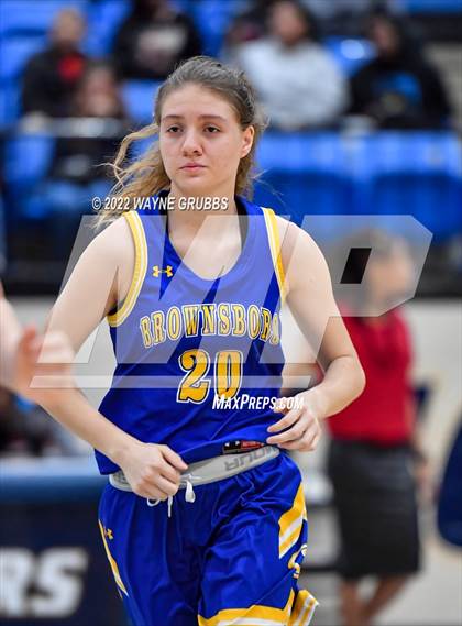Thumbnail 1 in Brownsboro vs. Liberty-Eylau (UIL 4A Region 2 Area Playoff) photogallery.