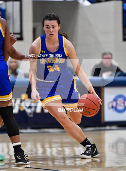 Thumbnail 2 in Brownsboro vs. Liberty-Eylau (UIL 4A Region 2 Area Playoff) photogallery.