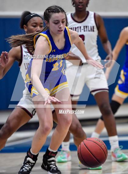 Thumbnail 3 in Brownsboro vs. Liberty-Eylau (UIL 4A Region 2 Area Playoff) photogallery.