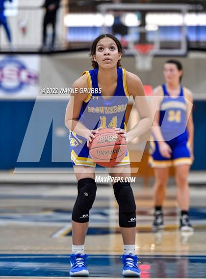 Thumbnail 2 in Brownsboro vs. Liberty-Eylau (UIL 4A Region 2 Area Playoff) photogallery.