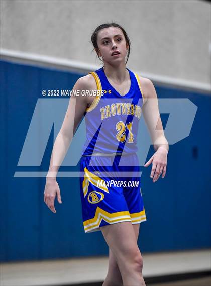 Thumbnail 3 in Brownsboro vs. Liberty-Eylau (UIL 4A Region 2 Area Playoff) photogallery.