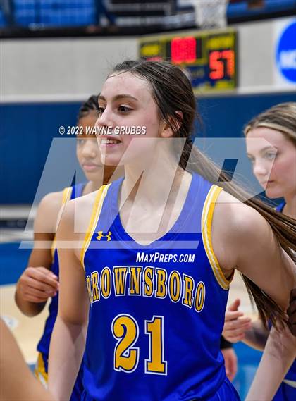 Thumbnail 2 in Brownsboro vs. Liberty-Eylau (UIL 4A Region 2 Area Playoff) photogallery.