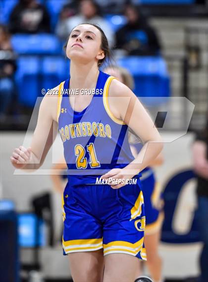 Thumbnail 3 in Brownsboro vs. Liberty-Eylau (UIL 4A Region 2 Area Playoff) photogallery.