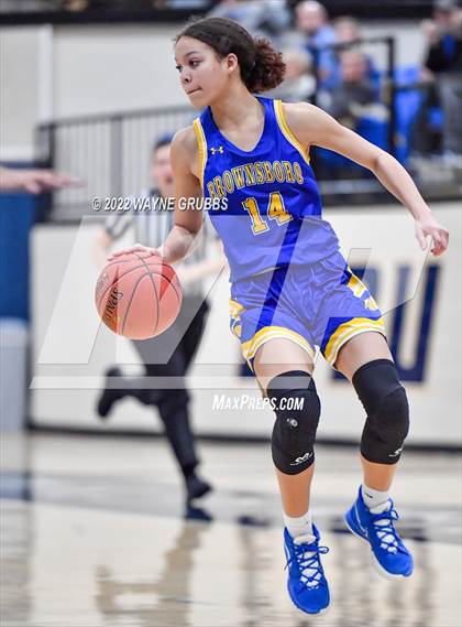 Thumbnail 1 in Brownsboro vs. Liberty-Eylau (UIL 4A Region 2 Area Playoff) photogallery.