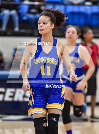 Thumbnail 3 in Brownsboro vs. Liberty-Eylau (UIL 4A Region 2 Area Playoff) photogallery.