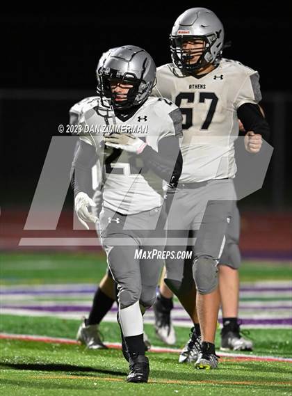 Thumbnail 2 in Athens vs Danville (PIAA D4 3A First Round) photogallery.