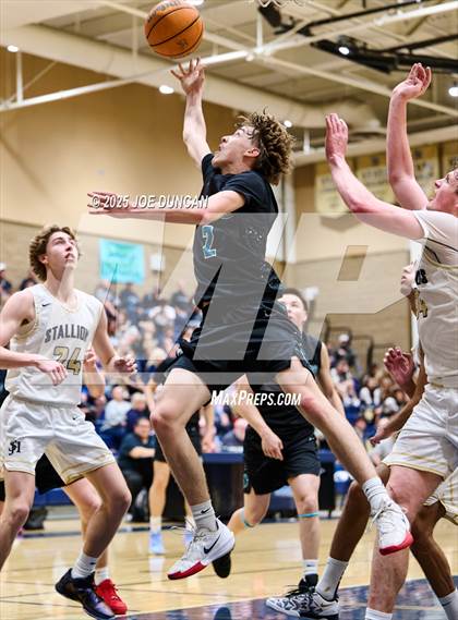 Thumbnail 2 in San Juan Hills vs Santiago (CIF SS D2AA First Round Playoff) photogallery.