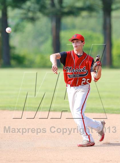 Thumbnail 1 in Masuk vs. Pomperaug (SWC Semifinal) photogallery.