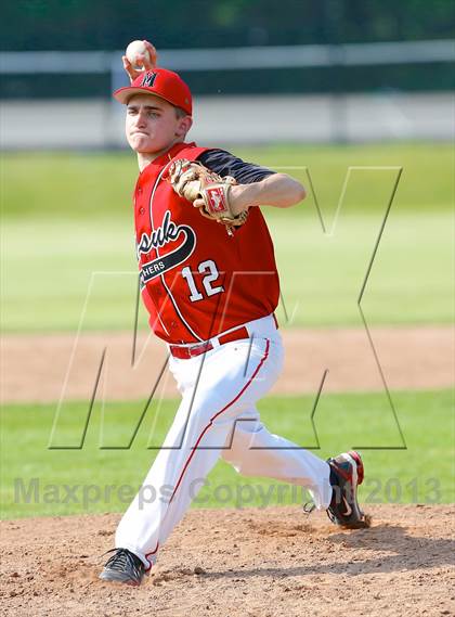 Thumbnail 1 in Masuk vs. Pomperaug (SWC Semifinal) photogallery.